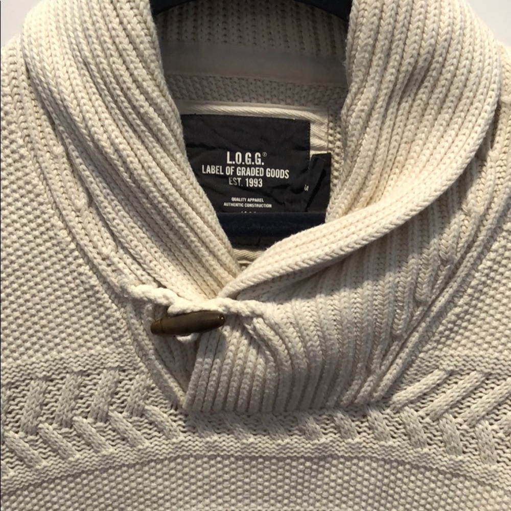 Men’s H&M shawl sweater size XL